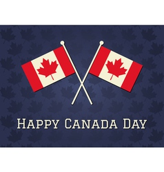 Happy Canada Day Card vector image
