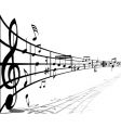 Notes lines vector image