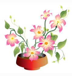 Flower vector image