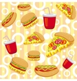 Fast food vector image