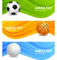 Set of banners vector image