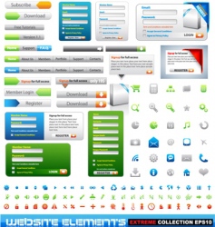 Business web template Royalty Free Vector Image
