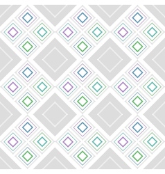 Colorful rhombus background vector image