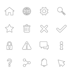 Web icon buttons 2 Royalty Free Vector Image - VectorStock