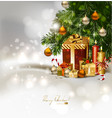 Christmas background vector image