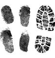 Ink prints vector image
