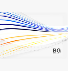 Color stripes wave lines modern geometric Color stripes wave lines modern geometric vector image