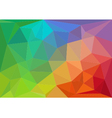 Colorful geometric background vector image