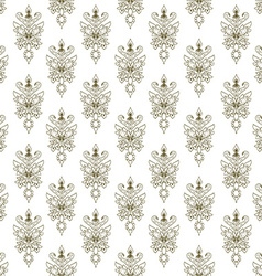 Seamless texture with doodle pattern vintage Seamless texture with doodle pattern vintage vector image