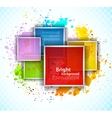 Background with squares vector image