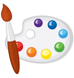 Paintbrush vector image