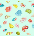 Seashells seamless pattern Seashells seamless pattern vector image