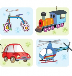 Toys vector image
