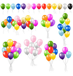 Balloon set Balloon set vector image