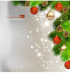 Christmas background vector image