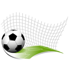 Abstract football background vector image