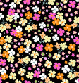 Cutie seamless floral vector image
