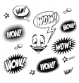 Wow vector image
