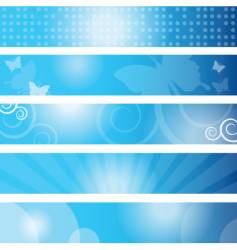 Web banners vector image