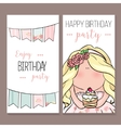 Romantic Invitation announcement or congratulation Romantic Invitation announcement or congratulation vector image