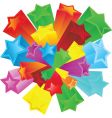 Retro stars vector image