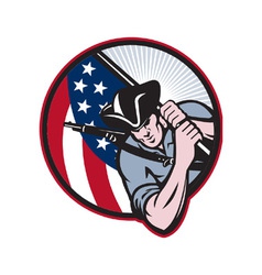 American Patriot vector image
