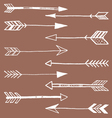 Tribal Arrows Doodle vector image