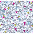 Envelope pattern vector image