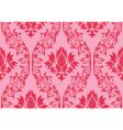 Damask pattern vector image