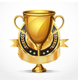 Trophy Cup Set vector image