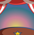 Circus background vector image