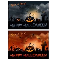 Halloween vector image