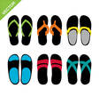 Slippers Slippers vector image