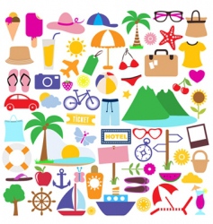 Holiday icon vector image