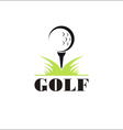 Golf icon symbol vector image