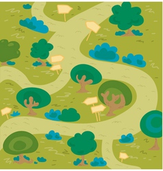 Labyrinth wood vector image