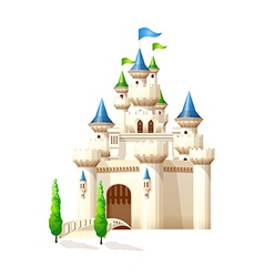 Icon castle vector image