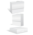 Blank case or box vector image