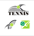Tennis symbol vector image