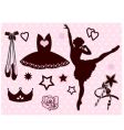 Ballerina vector image