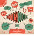Comics Rubble Retro vector image