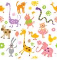 Cartoon animals vector image
