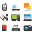 Electronic icon vector image