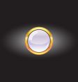 Button vector image