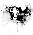 Grunge collage vector image