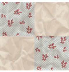 Vintage pattern vector image