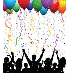 Party background vector image