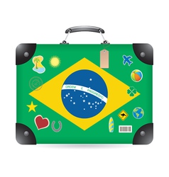 Brazil flag vector image