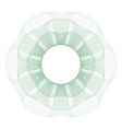 Guilloche rosette vector image