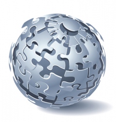 Jigsaw puzzle vector image
